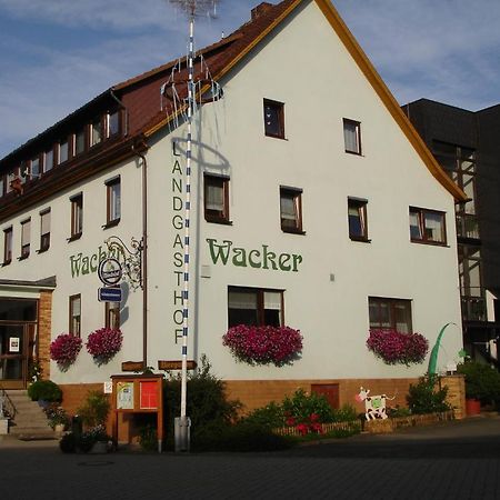 Hotel Landgasthof Wacker Bad Rodach Exterior foto