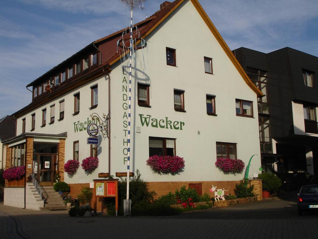 Hotel Landgasthof Wacker Bad Rodach Exterior foto